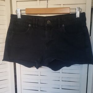 Madewell Vlassic Black Women's Denim Shorts 27